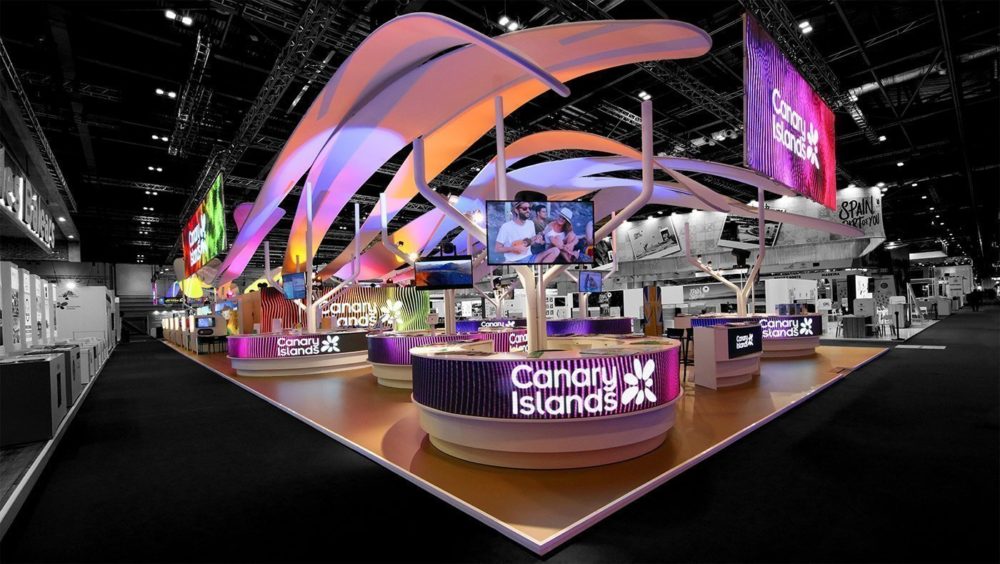 Best Stand Exhibitions Stand Awards WTM Fitur ITB Escato Int Canary Islands