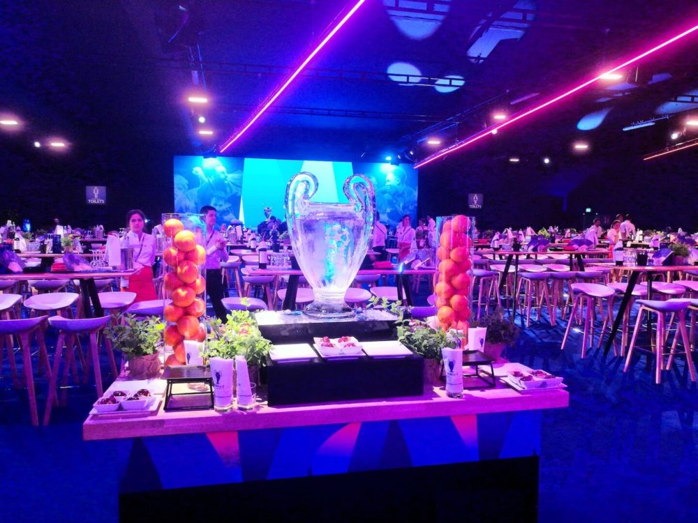 Decoration Hospitality UEFA Champions_League Final Escato Madrid