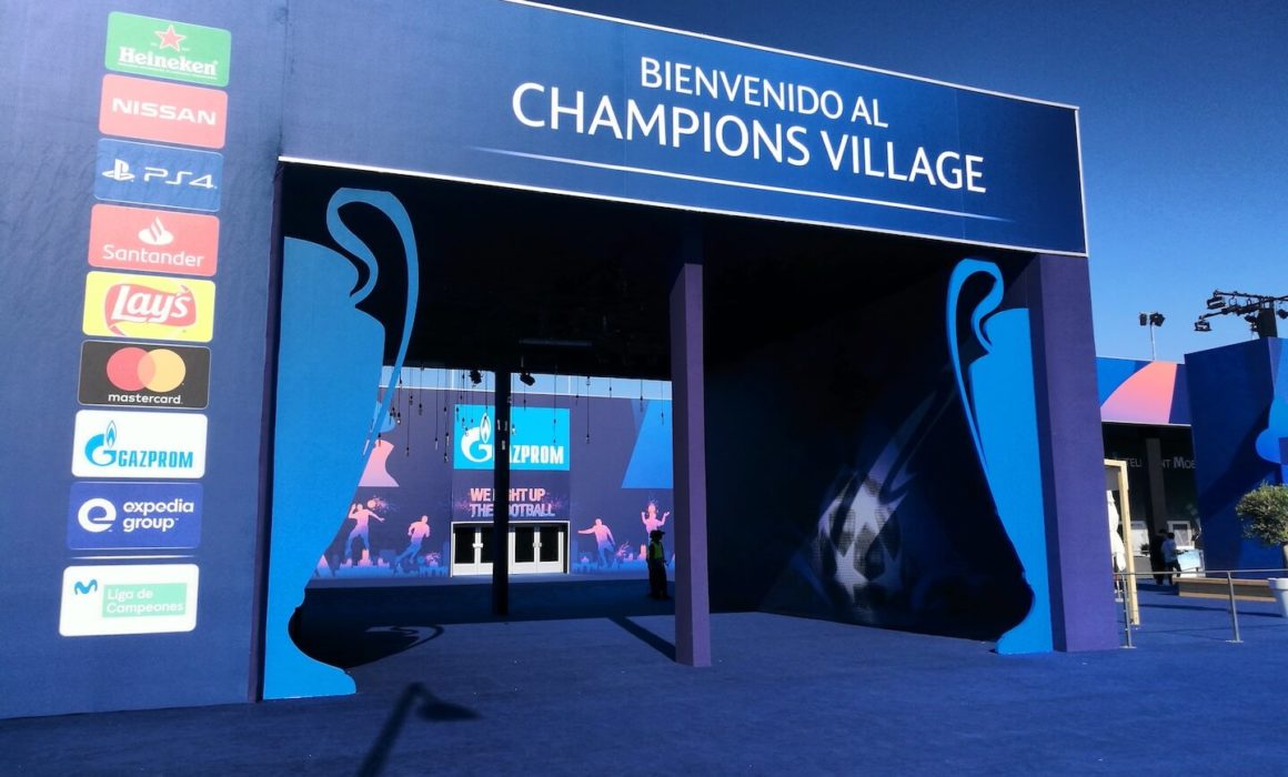 Decoration Hospitality UEFA Champions_League Final Escato Madrid